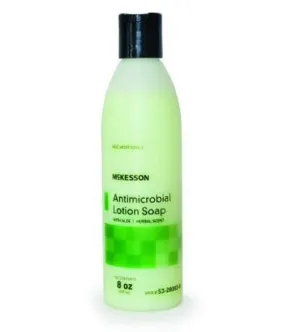 Antimicrobial Soap McKesson Lotion 8 oz. Bottle Herbal Scent