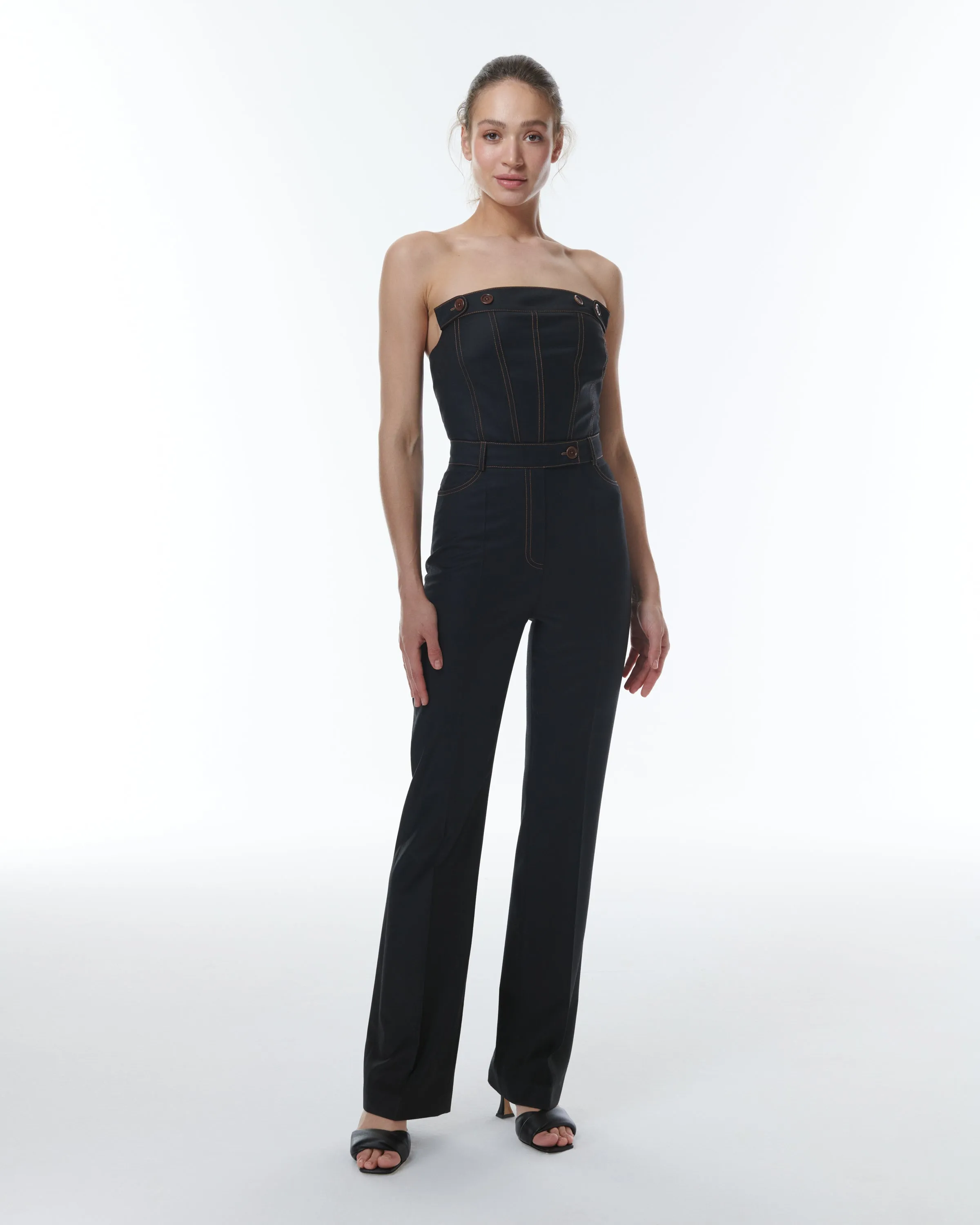 Aphrodite Techno Strapless Jumpsuit