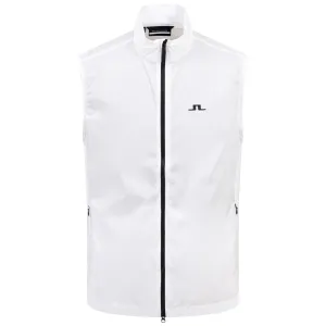 Ash Stretch Light Packable Gilet White - SS24