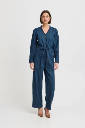 Atelier Reve Jules Jumpsuit-Medium Blue Chambrey-20120982