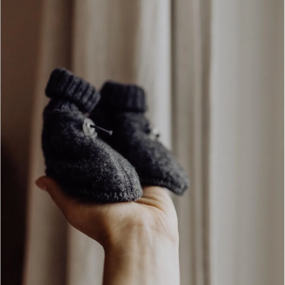 Baby Booties - Wool Fleece