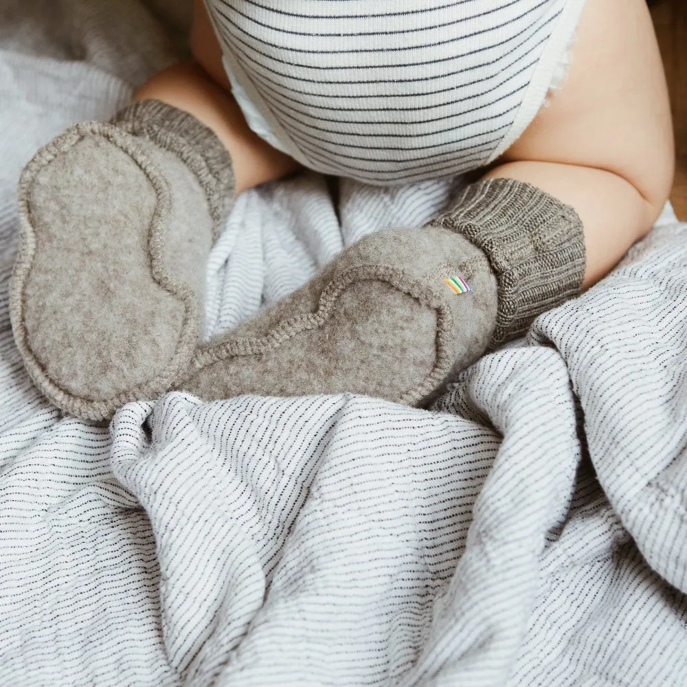 Baby Booties - Wool Fleece