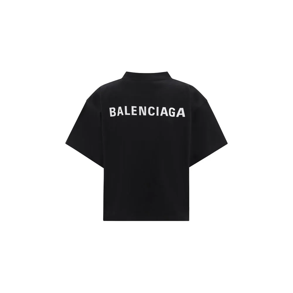 Balenciaga White logo T-shirt