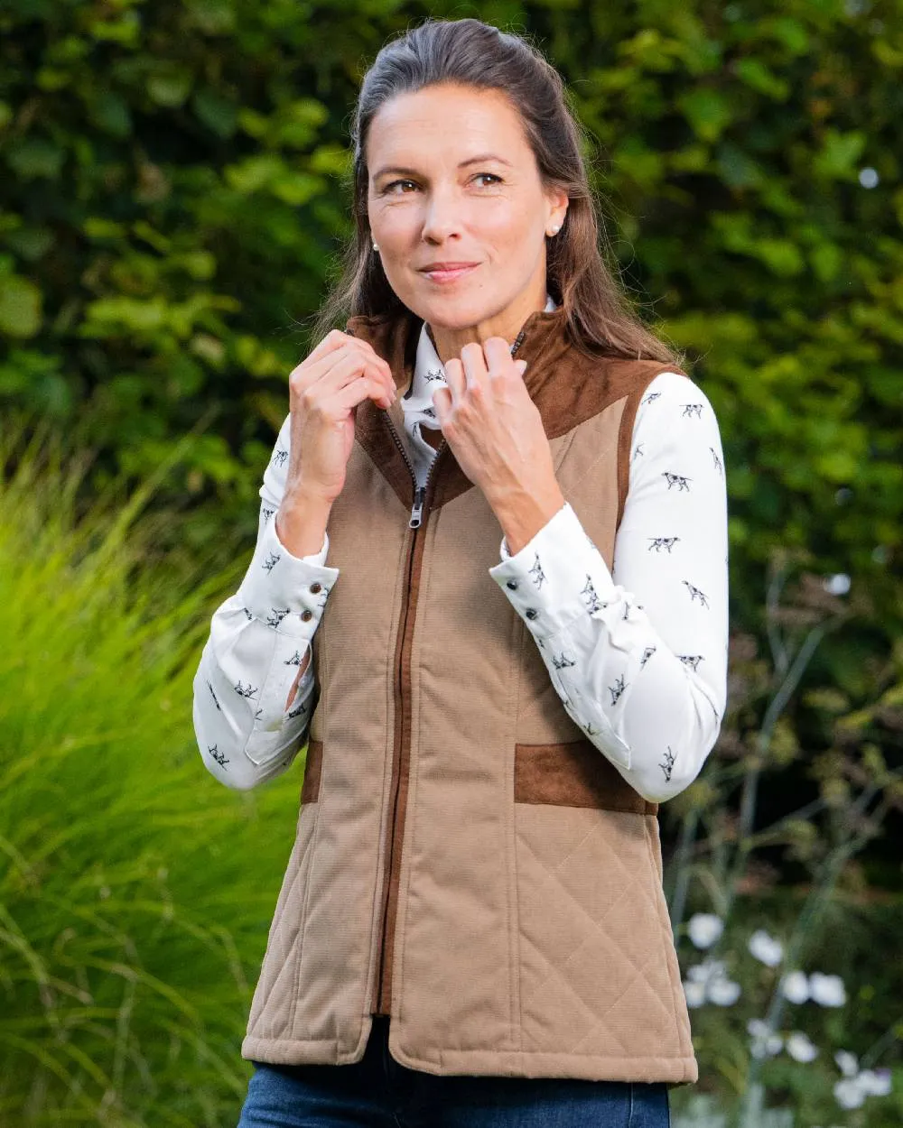 Baleno Maree Dobby Quilted Ladies Bodywarmer