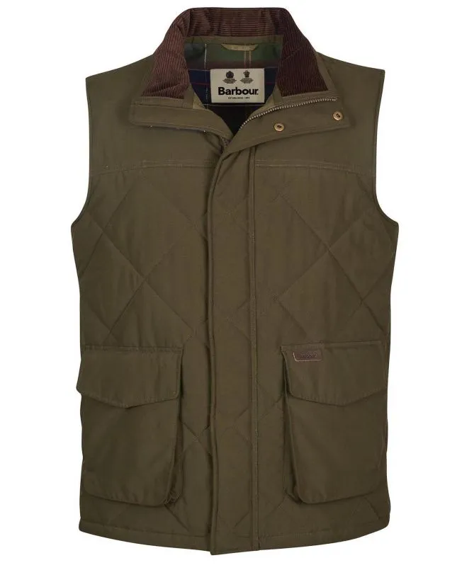 Barbour Winterdale Gilet in Olive