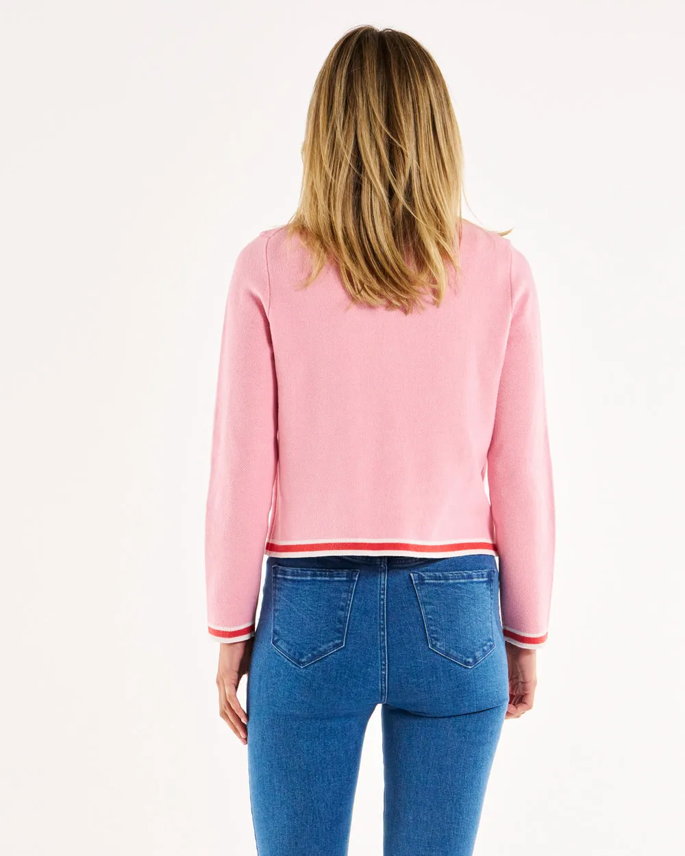 Betty Basics Lady Cardigan Pink Red