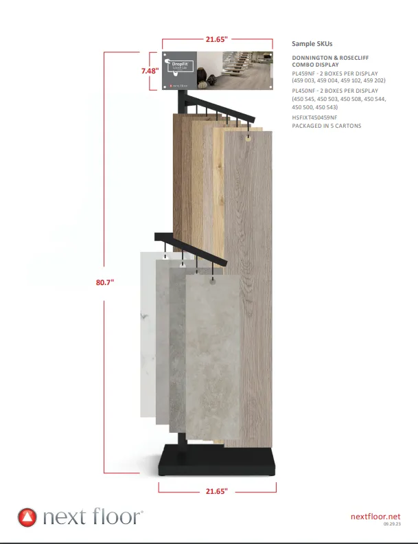 Breccia 459 003 - Nextfloor 4.5mm Loose Lay Rosecliff 459