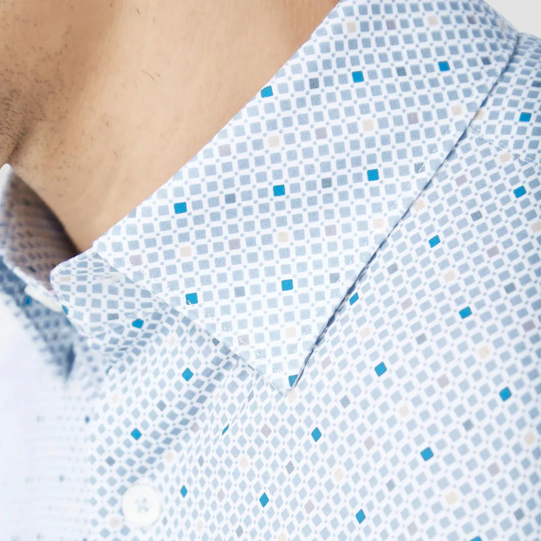 Bugatchi Jules Diamond OoohCotton Shirt