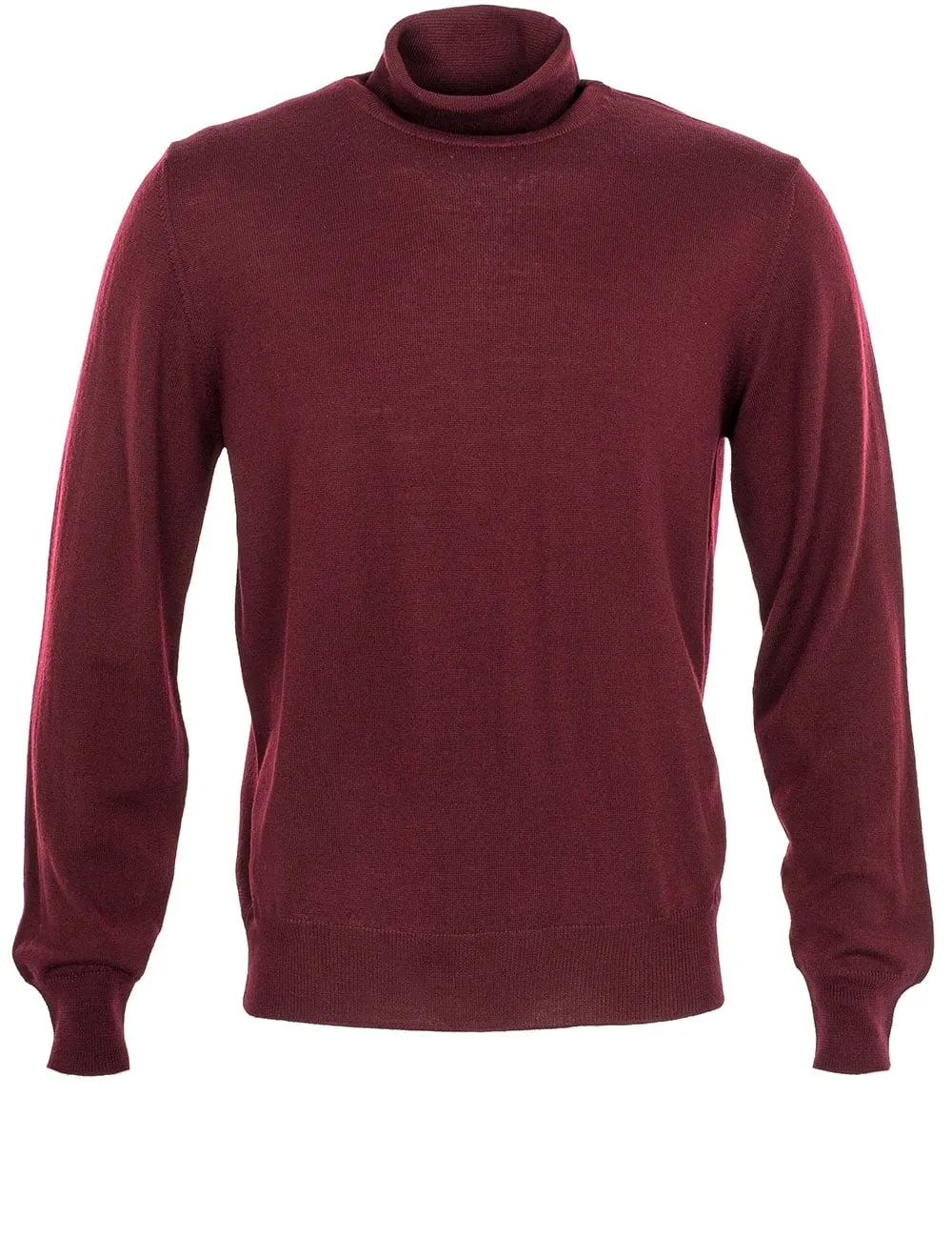 Burgundy Turtle Neck Sweater Wine