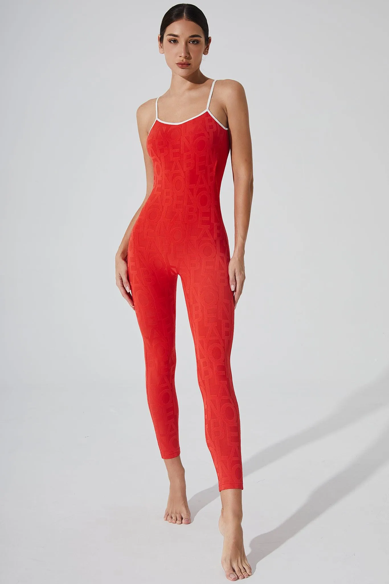 Classic Coeur Del Jumpsuit 3D - Haute Red