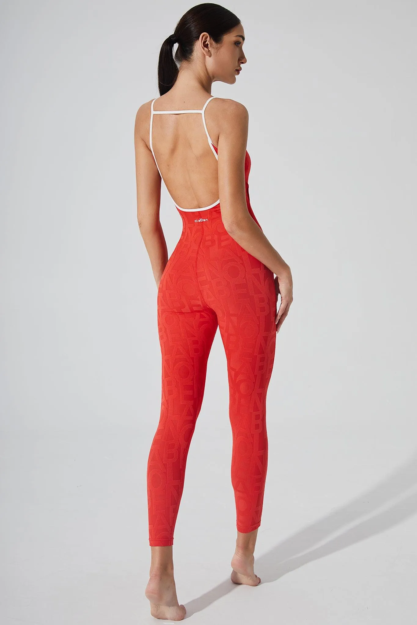 Classic Coeur Del Jumpsuit 3D - Haute Red