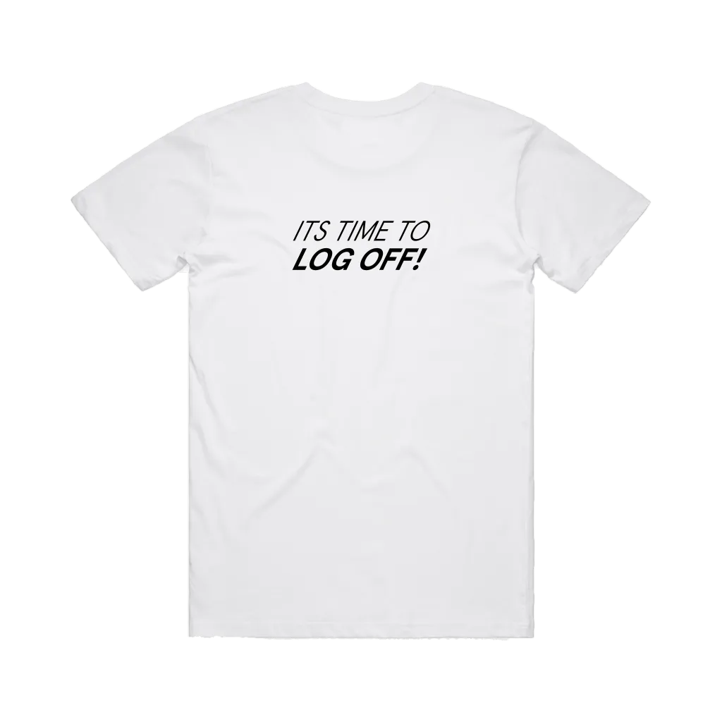 Do Heaps Less / White T-shirt