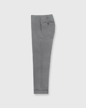 Dress Trouser in Oxford Grey Lightweight Twill