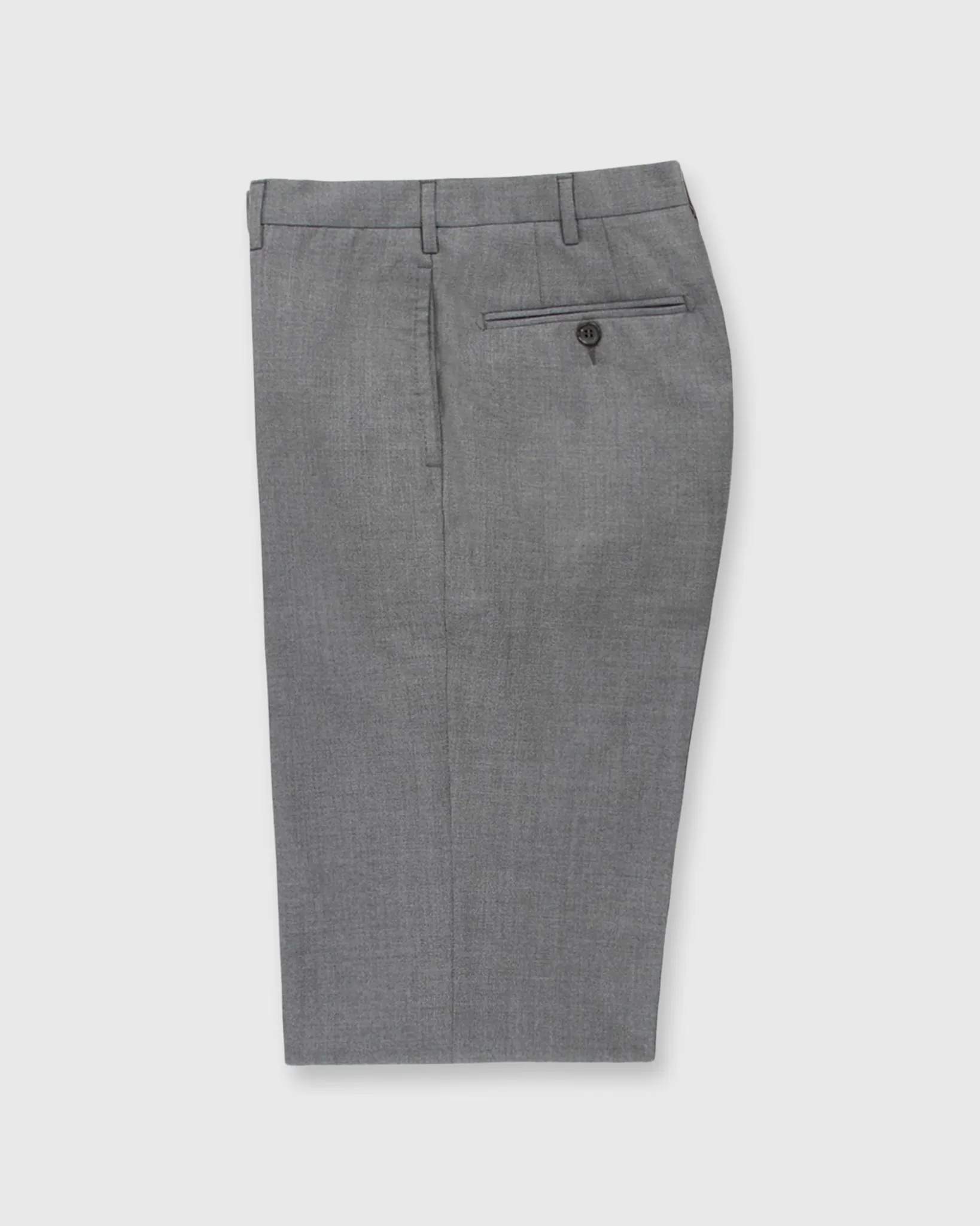 Dress Trouser in Oxford Grey Lightweight Twill