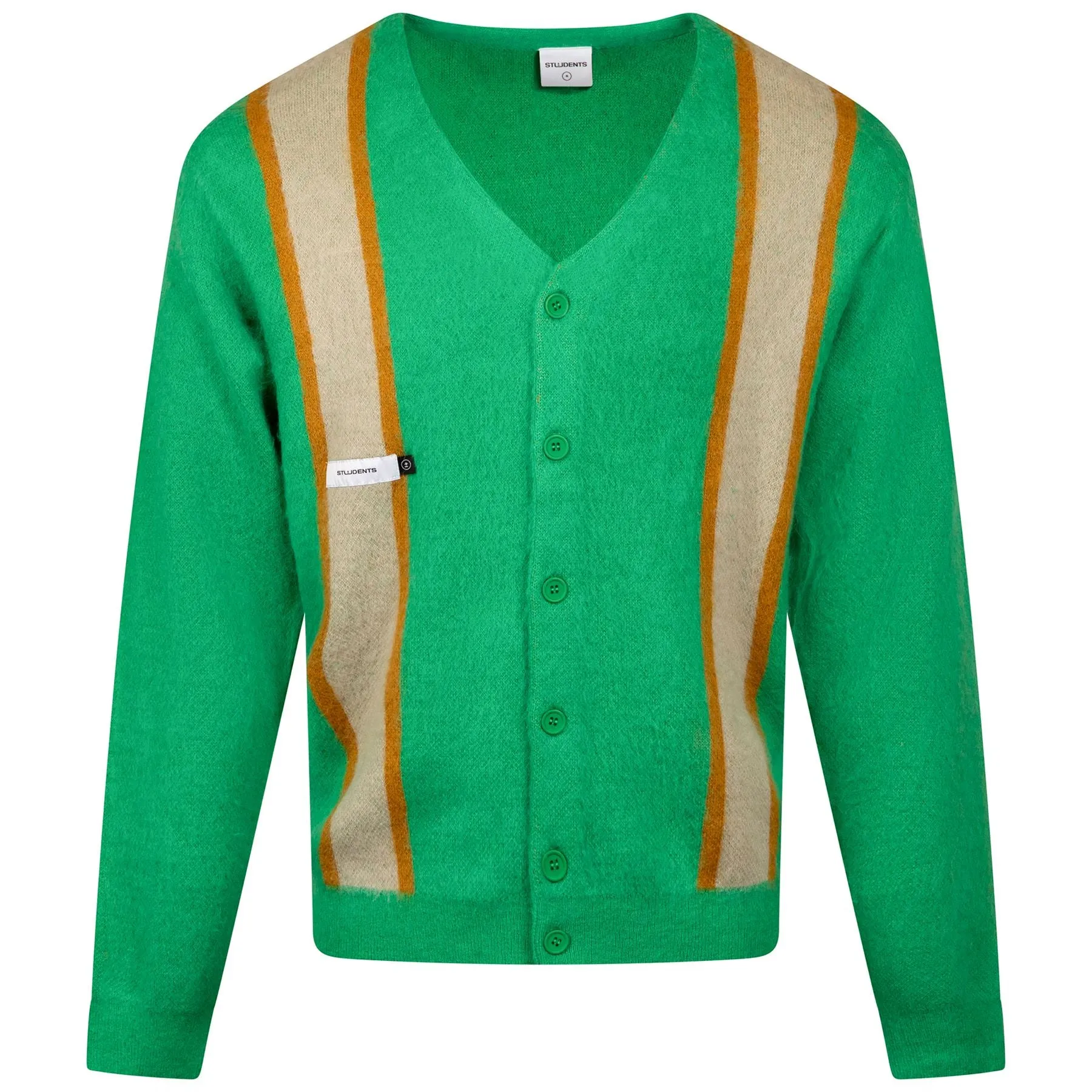 Ellis Mohair Cardigan Green - AW24