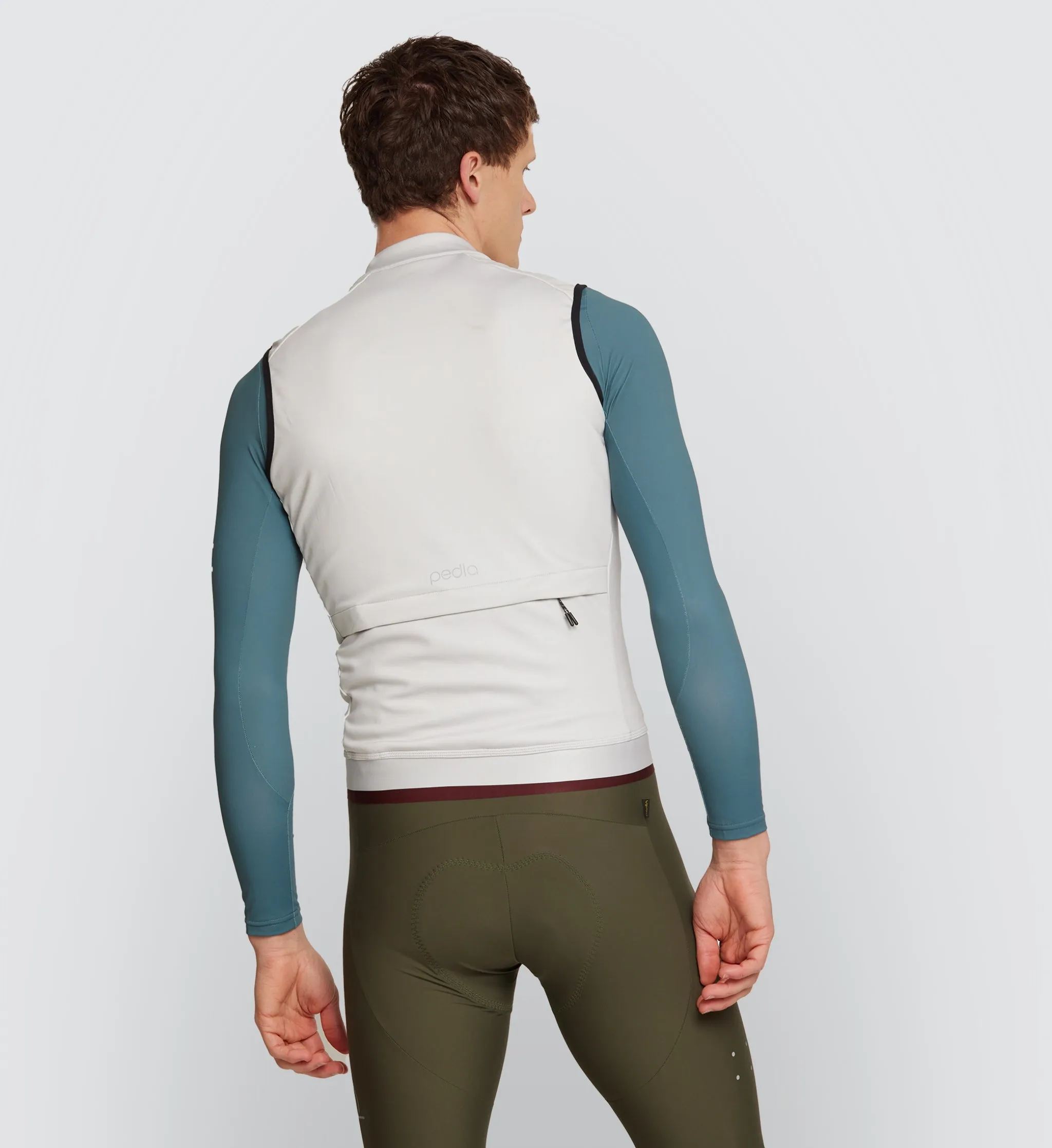 Essentials / Men's Thermal Gilet - Chalk