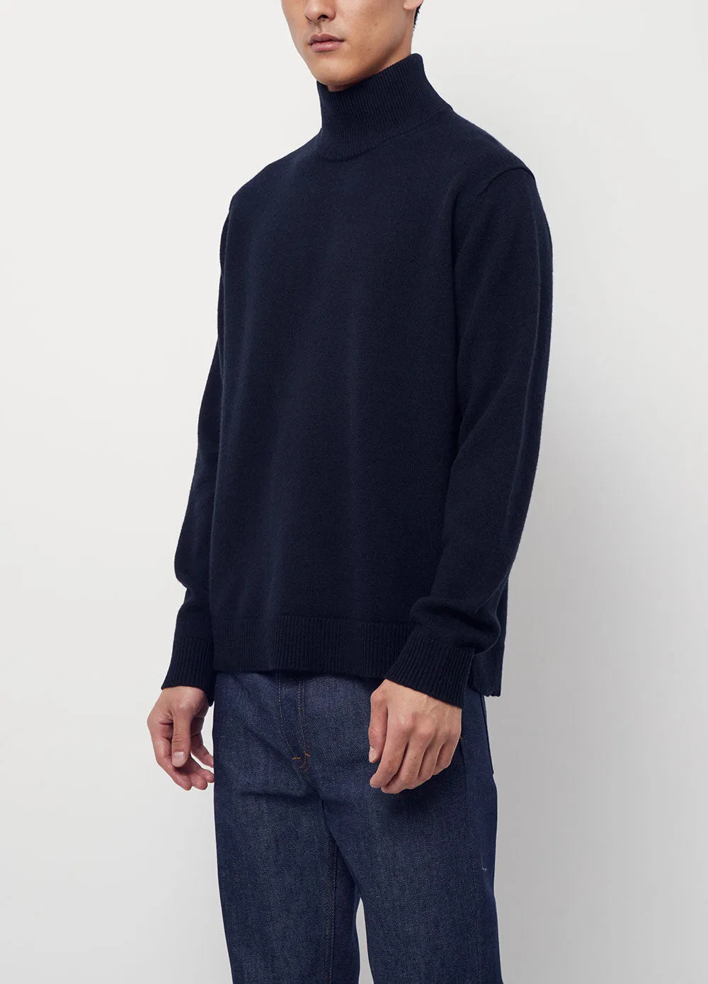 Face Turtleneck Sweater