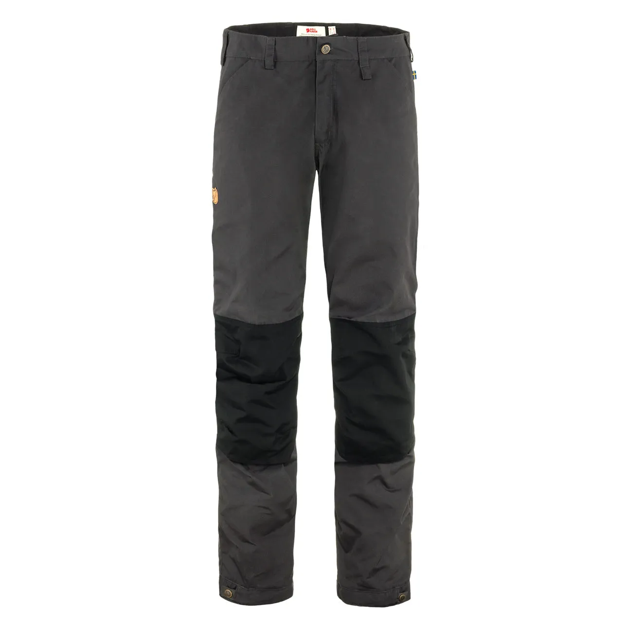 Fjallraven Greenland Trail Trousers Reg Leg Dark Grey / Black