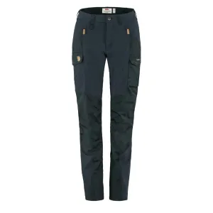 Fjallraven Womens Nikka Trousers Curved Dark Navy