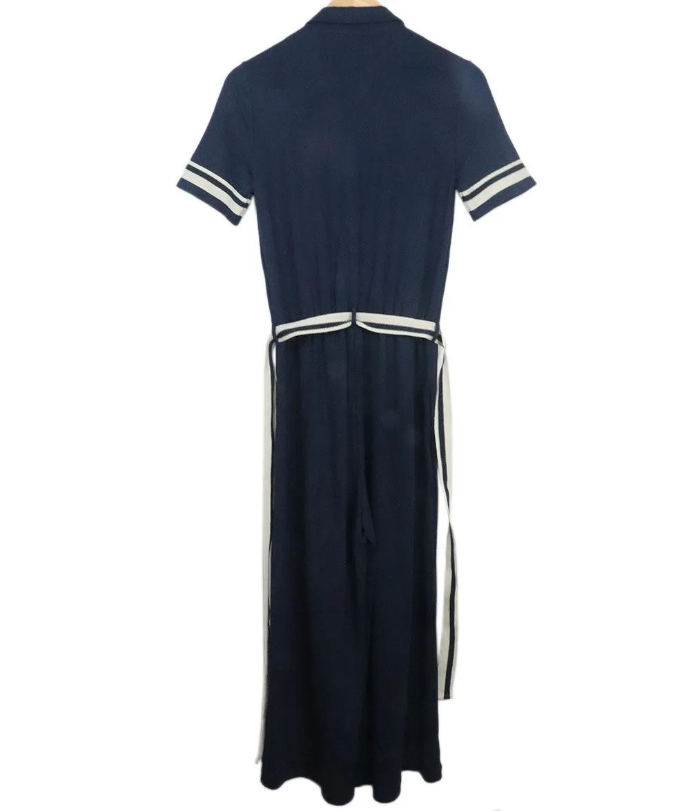 Hanro Navy & White Jumpsuit sz 2