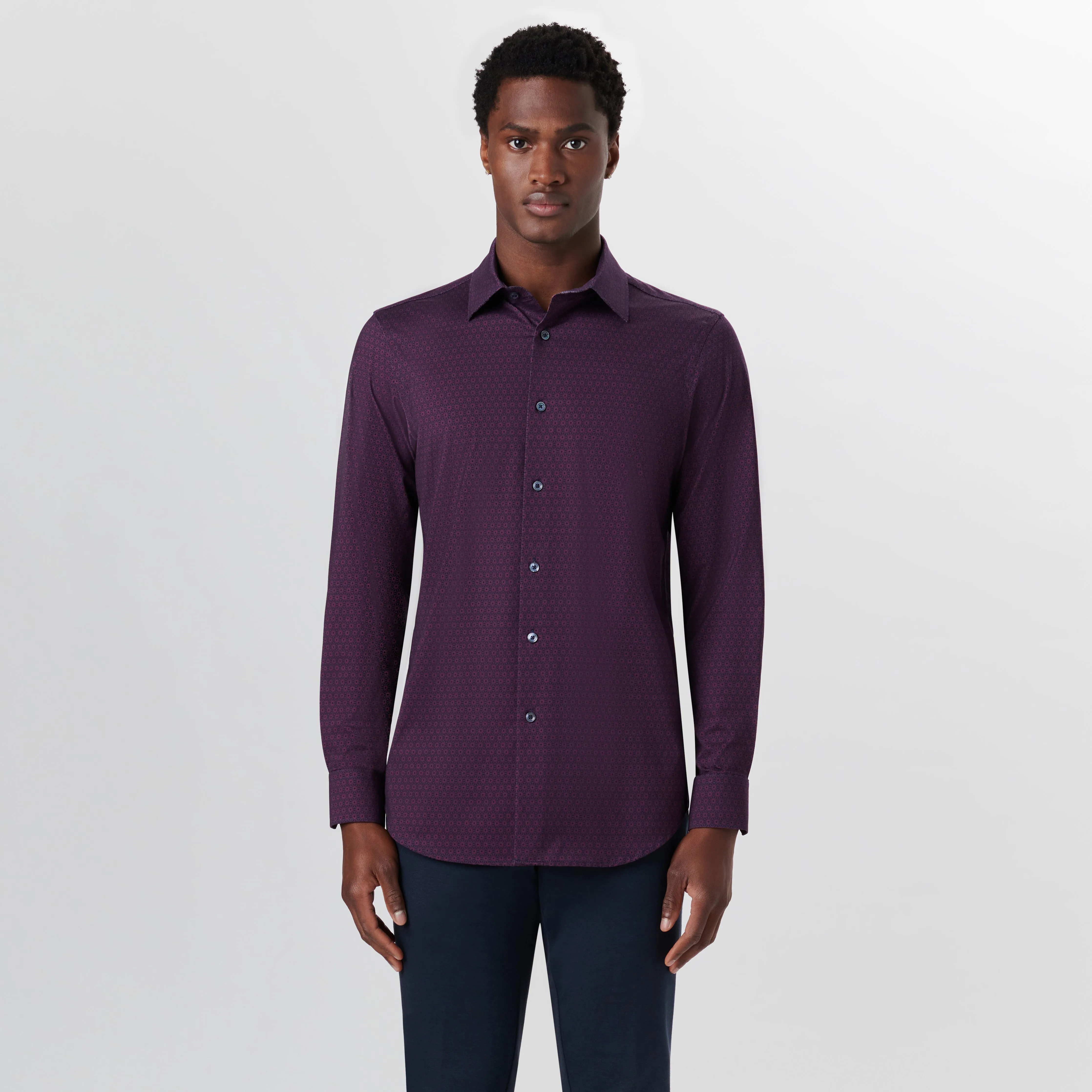 JAMES Medallion Print OoohCotton Shirt