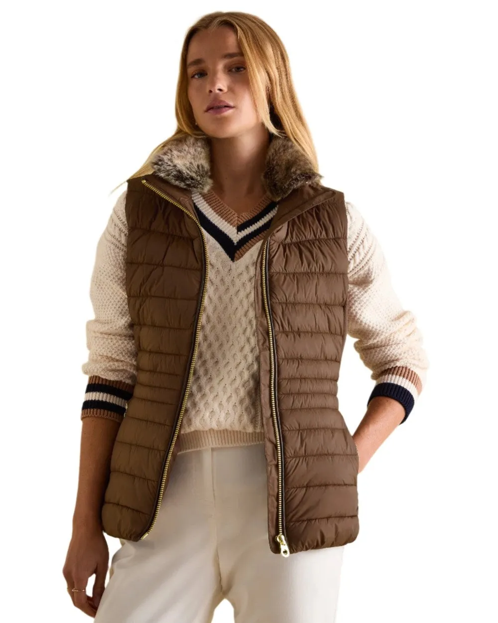 Joules Beckley Padded Showerproof Gilet