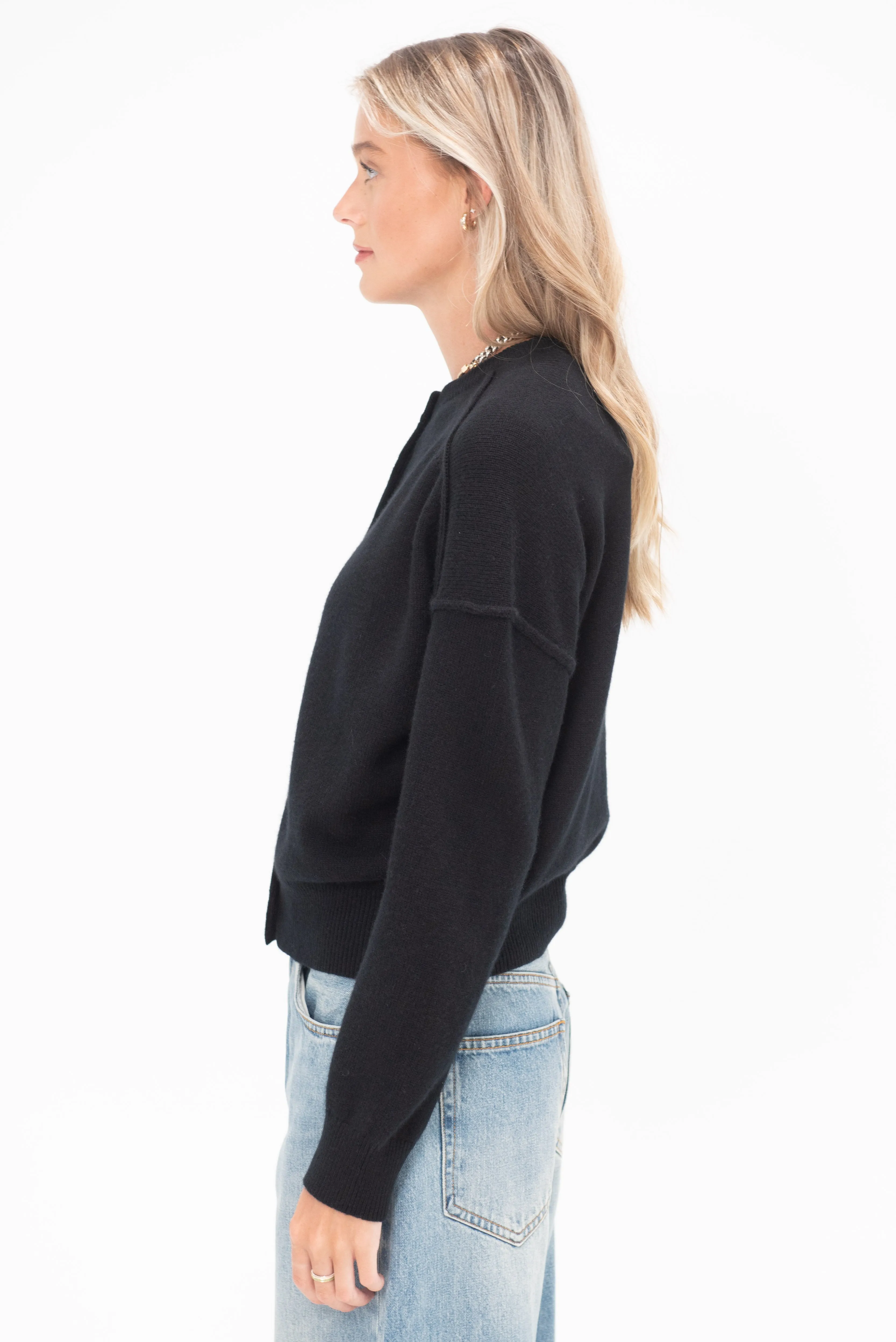 Keti Cardigan, Black