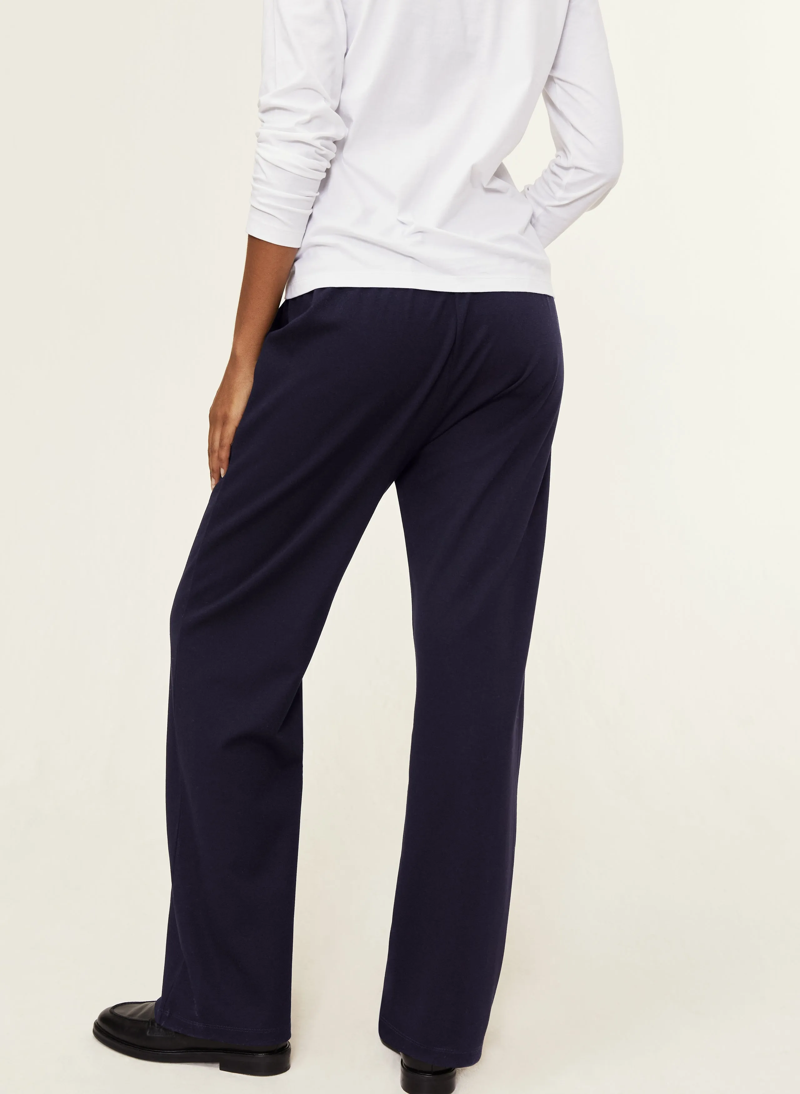 Marian Ponte Wide Leg Trousers