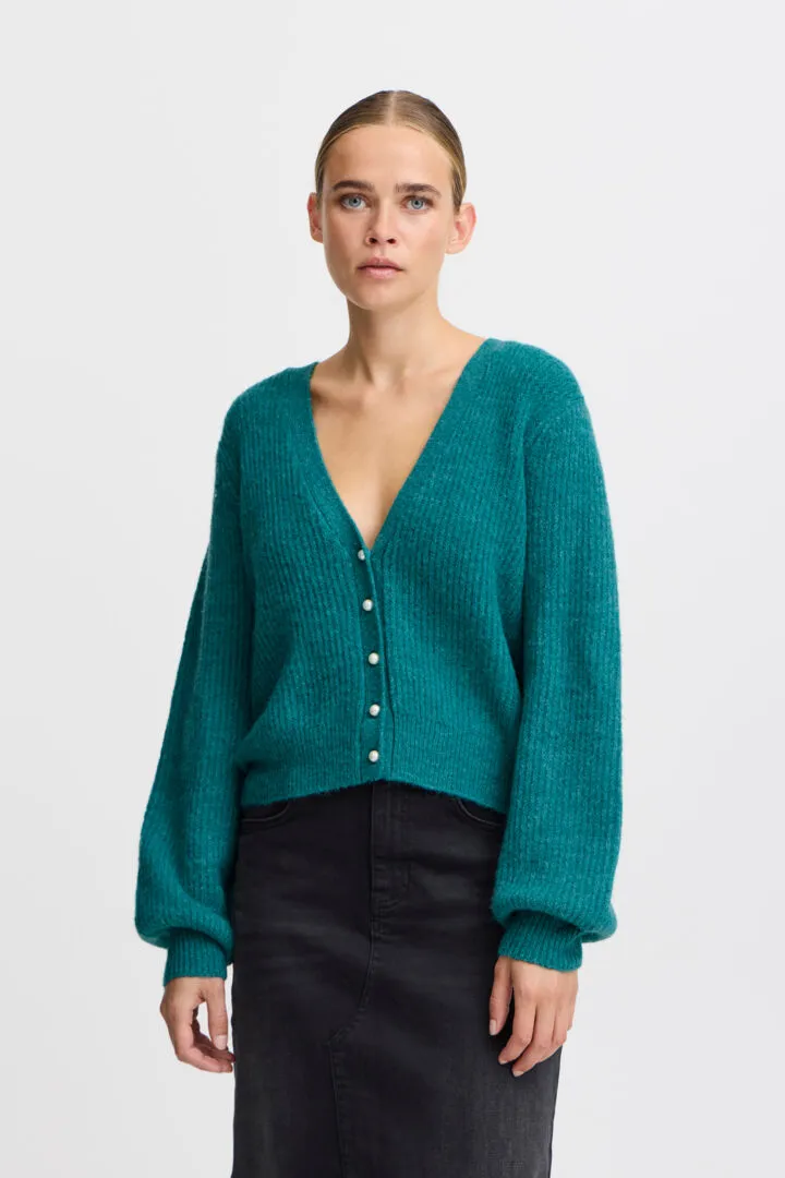 Maura Cardigan ( Green-Blue Slate)