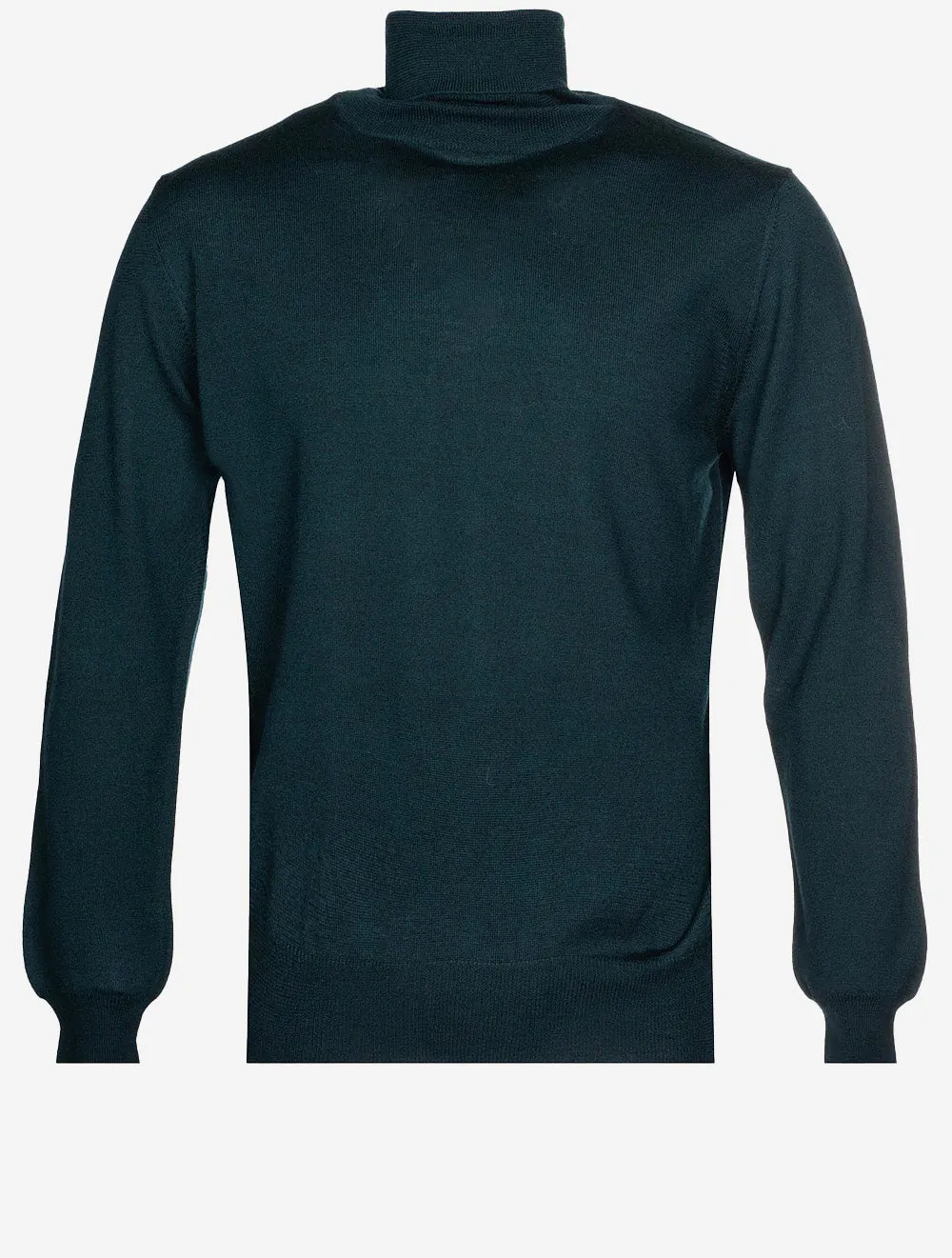 Merino Turtle Neck Green