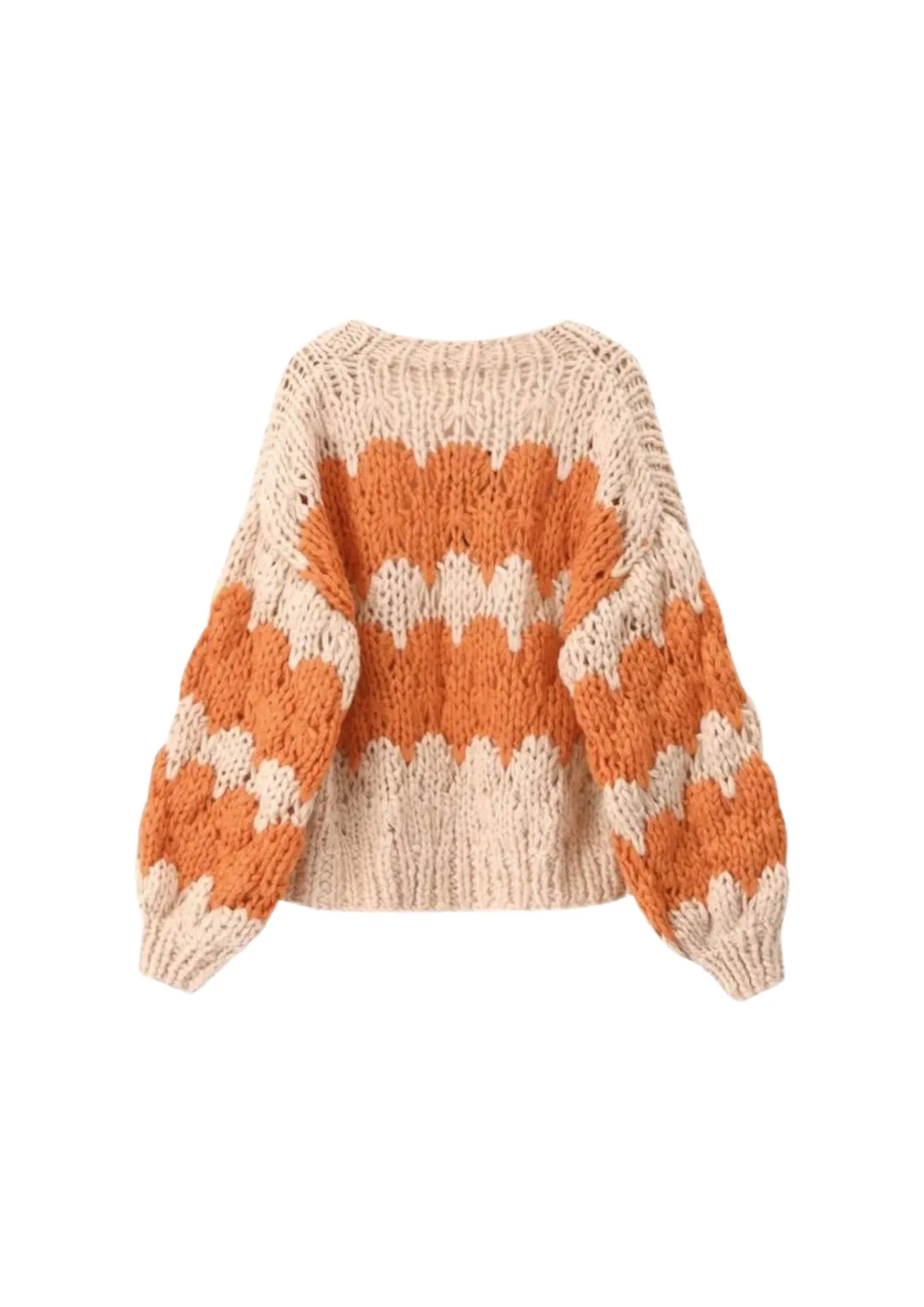 Orange Hugs and Kisses Cardigan