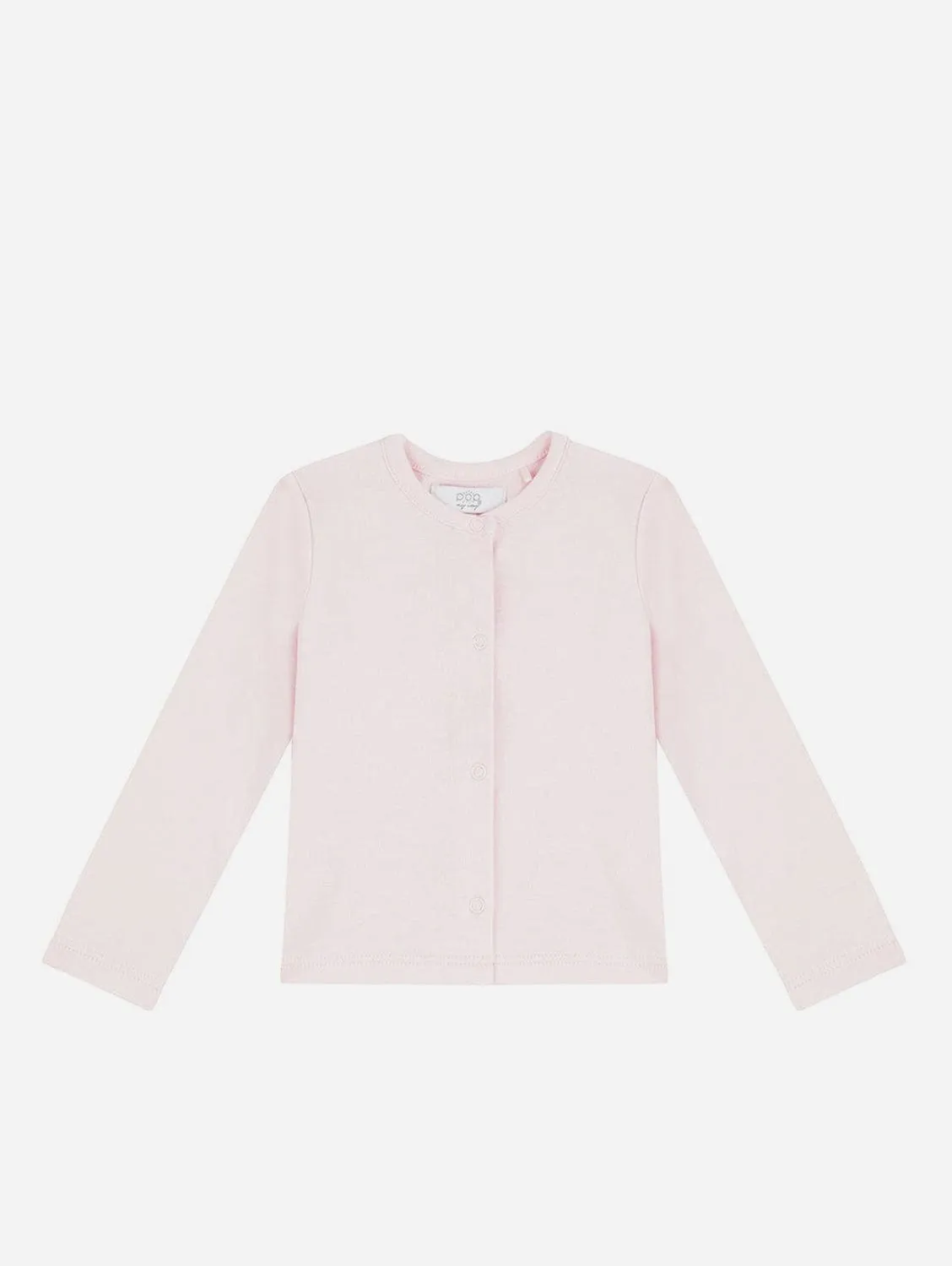 Organic Cotton Cardigan | Pink