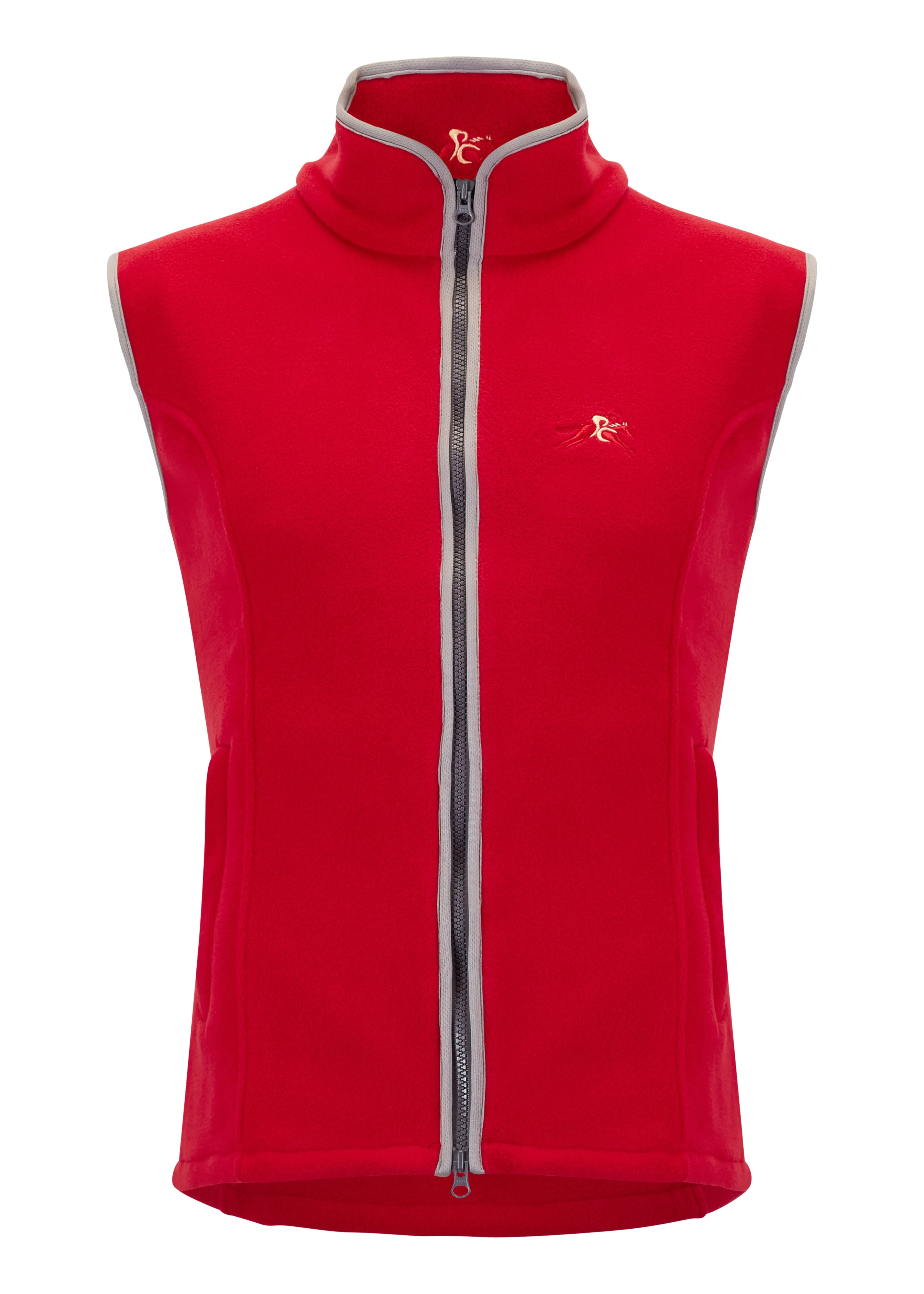 Paddock Fleece Waistcoat - Red