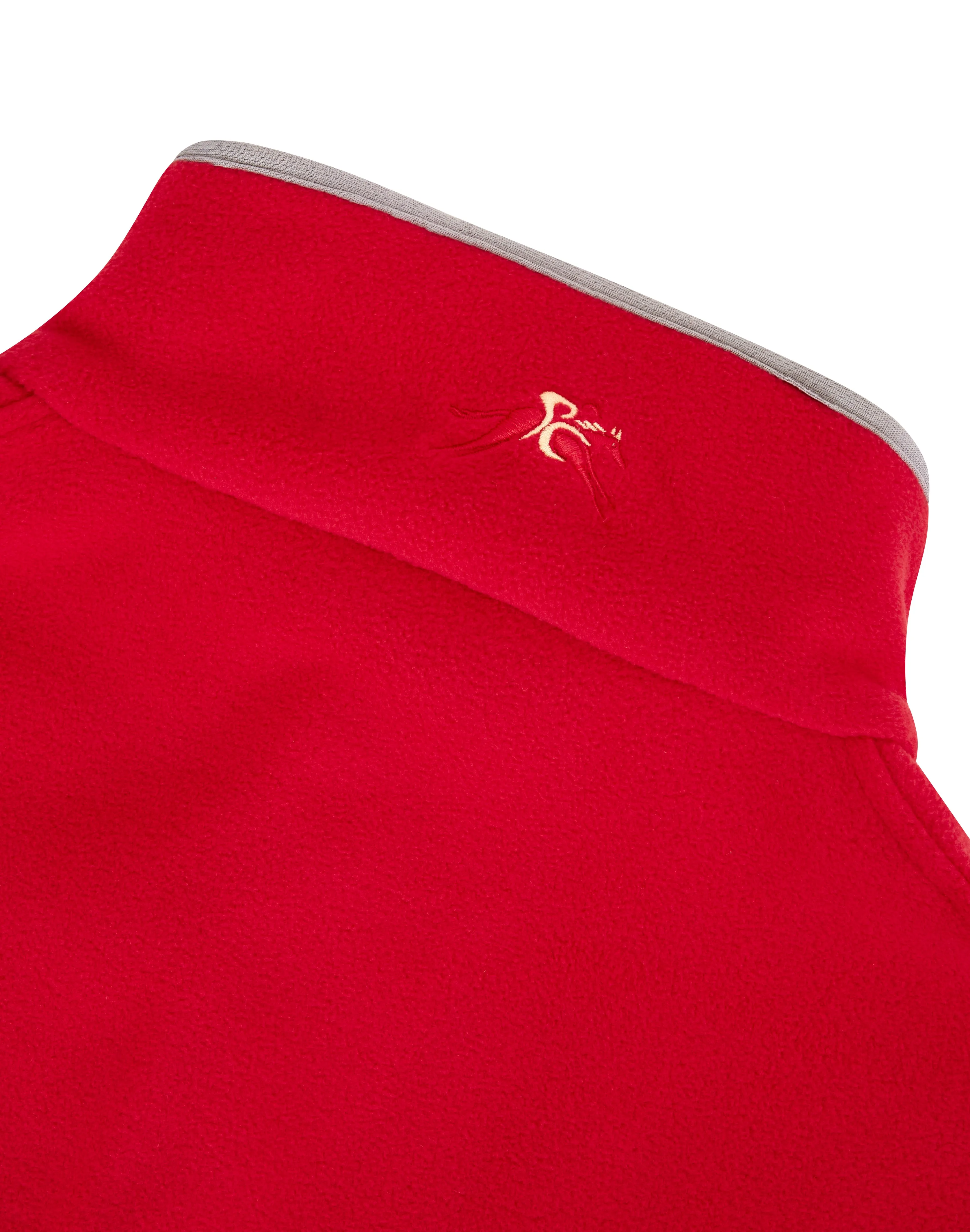 Paddock Fleece Waistcoat - Red