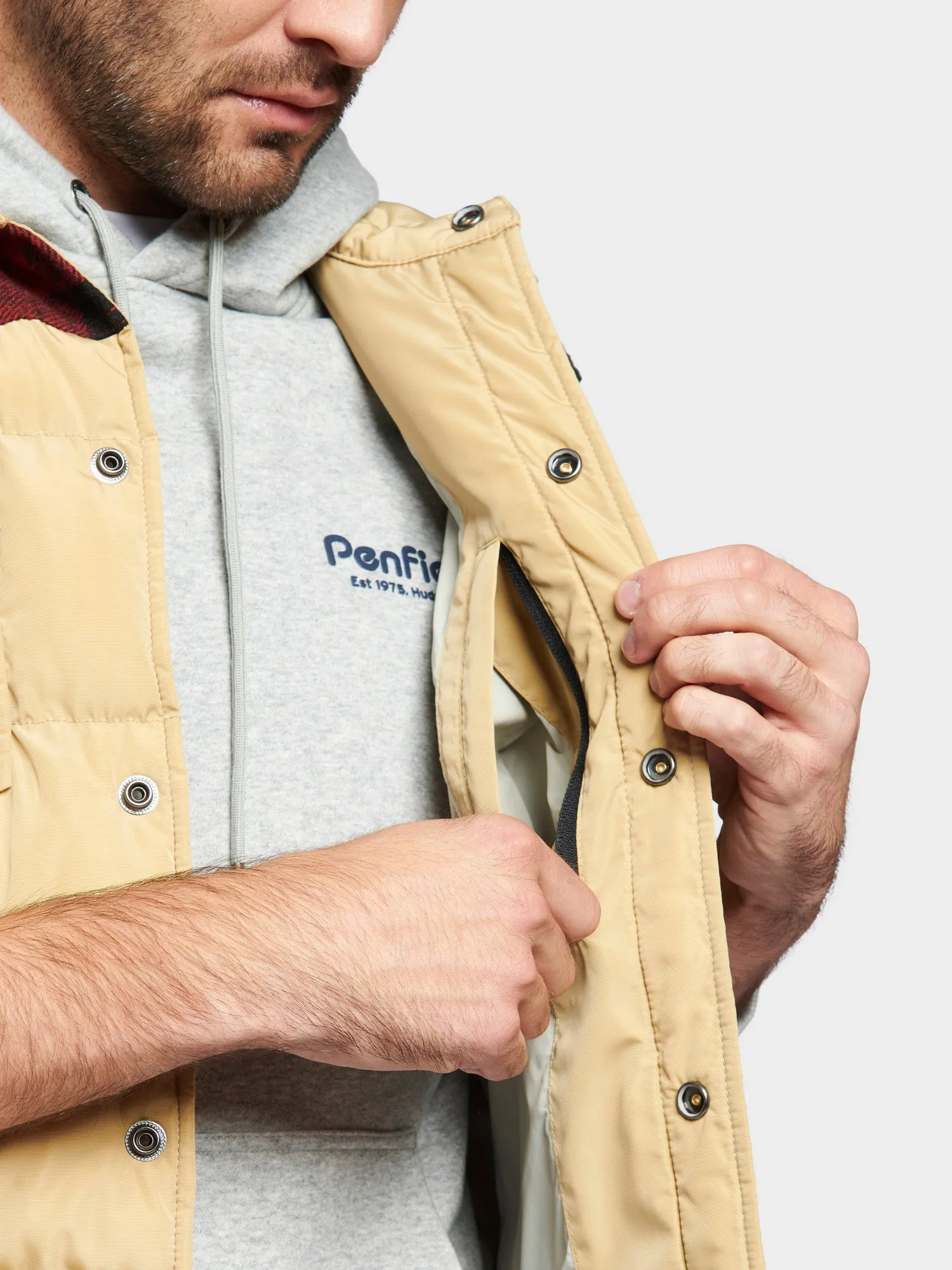 Penfield Mens Rockford Vest Star Fish