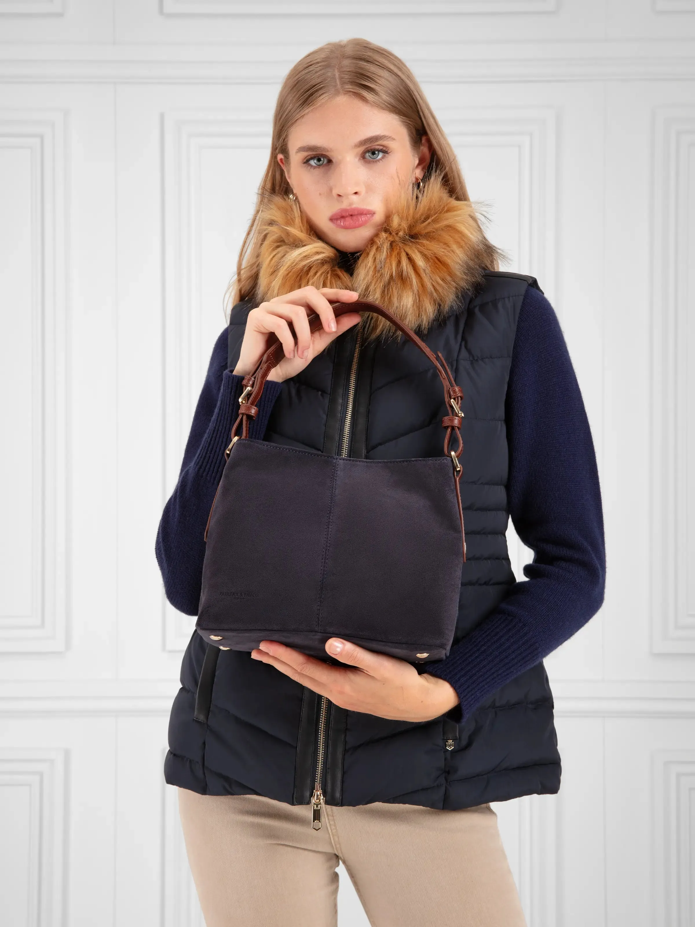 Pippa Padded Gilet - Navy