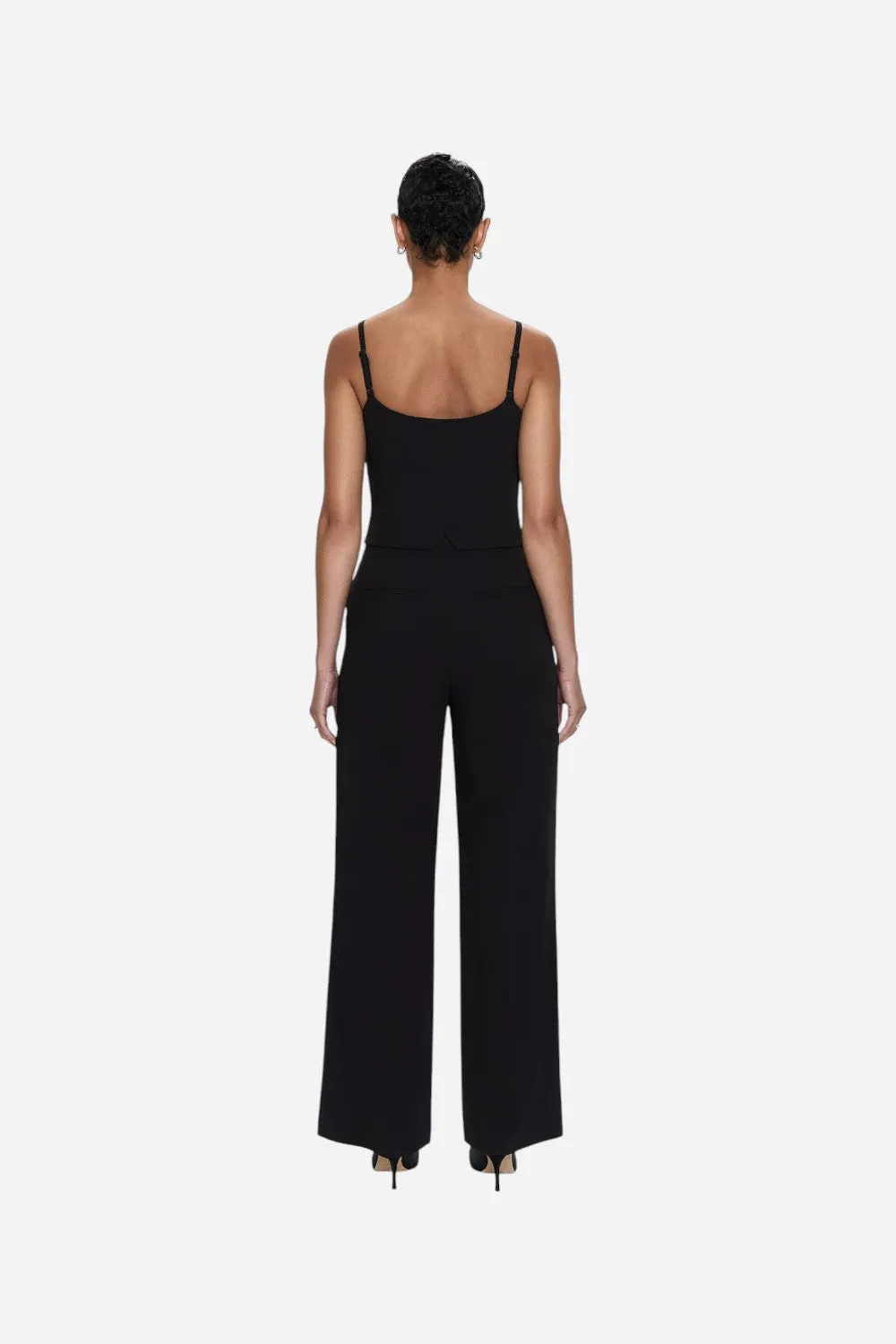 Pistola Marcia Tailored Jumpsuit in Black