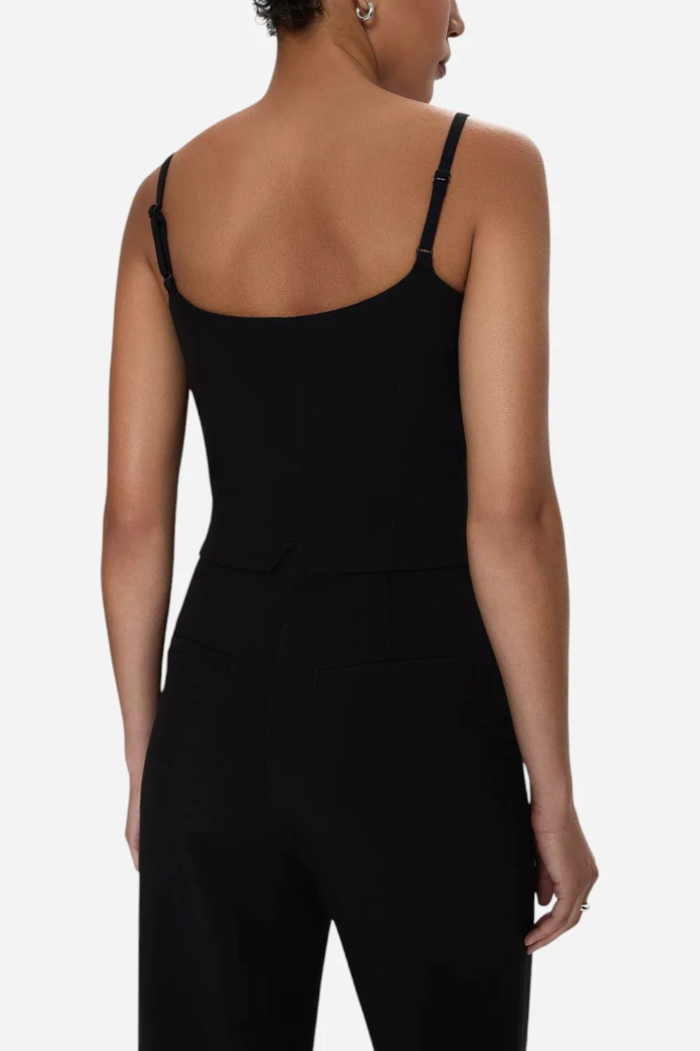 Pistola Marcia Tailored Jumpsuit in Black