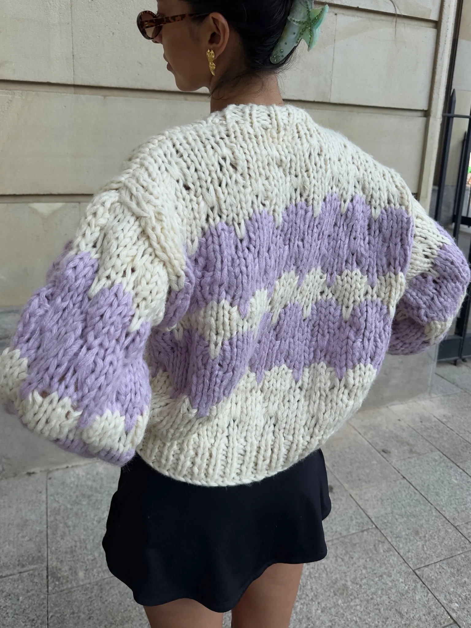 Pre-Order: Lavender Haze Hugs and Kisses Cardigan