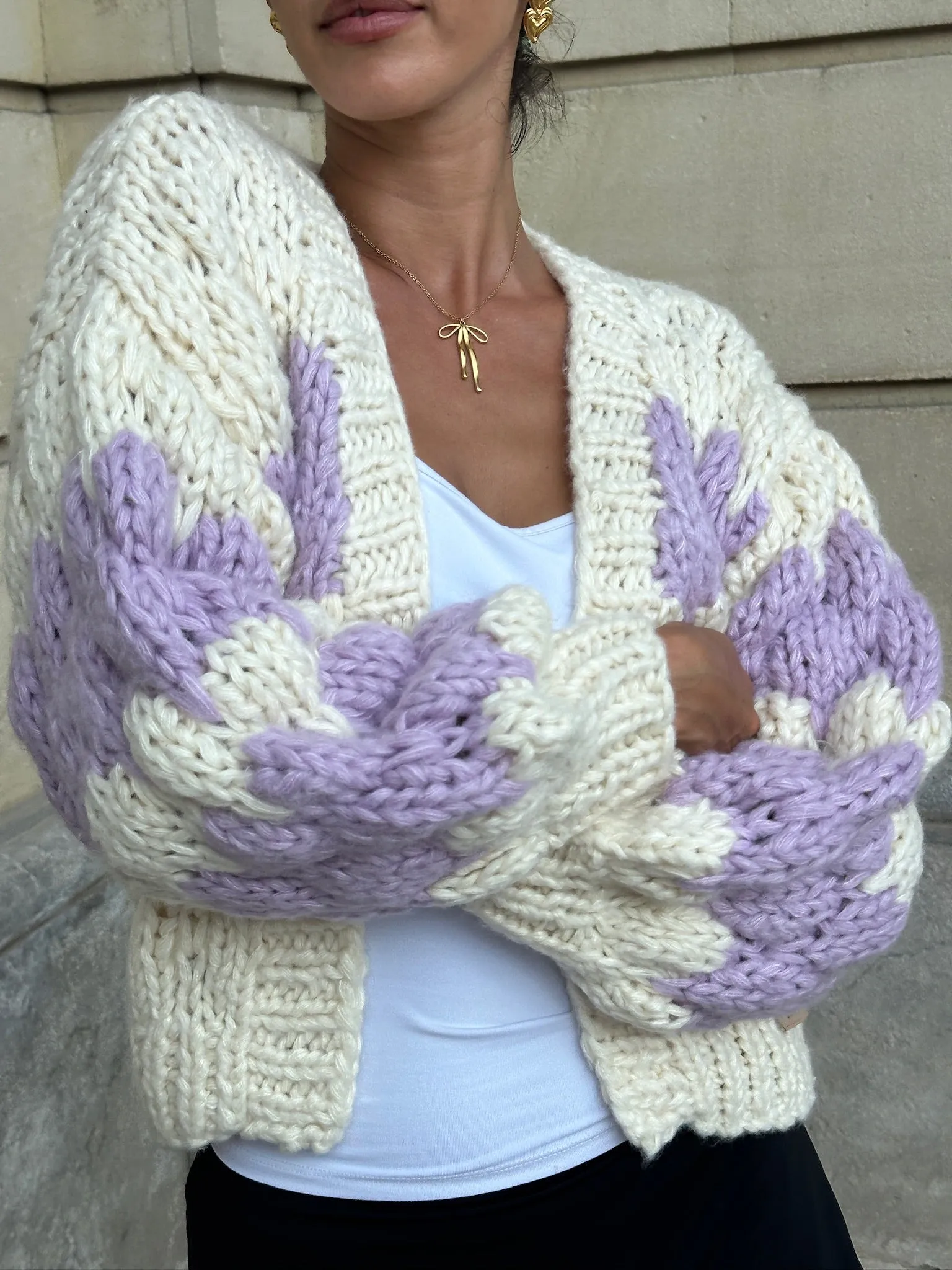 Pre-Order: Lavender Haze Hugs and Kisses Cardigan