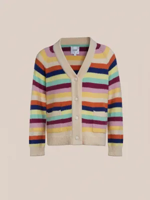 Razi Multi Stripe Cardigan