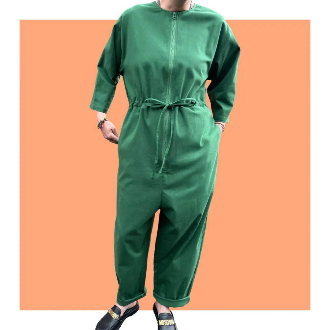 Tailored Sack Suit - Green