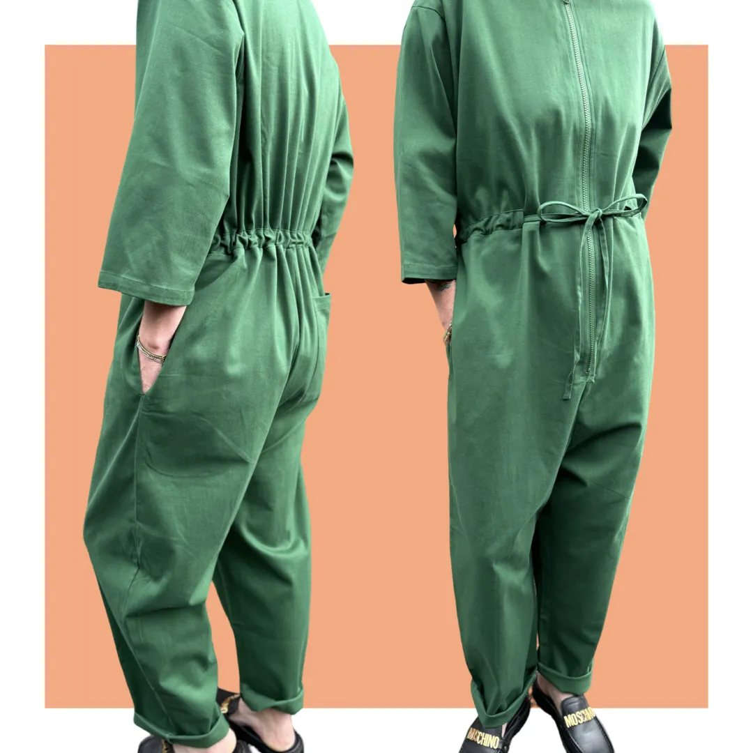 Tailored Sack Suit - Green