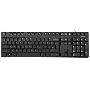 Targus - Keyboard - Antimicrobial - Antimicrobial - Usb - Qwerty - Uk - Black