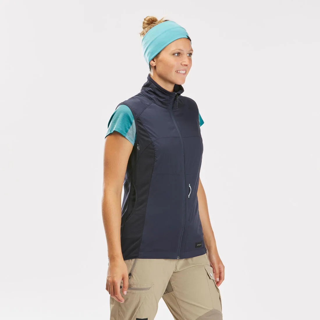 Women's Mountain Trekking Gilet Windproof - MT500