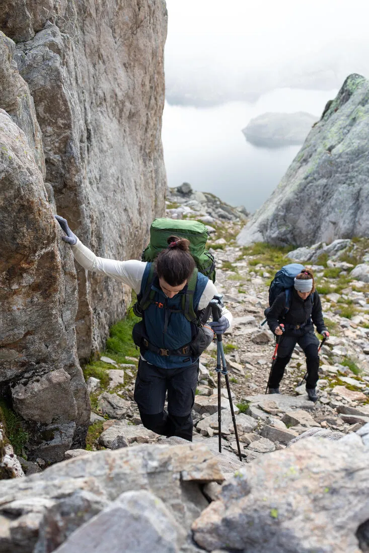 Women’s Mountain Trekking Resistant Trousers - MT 500 v2