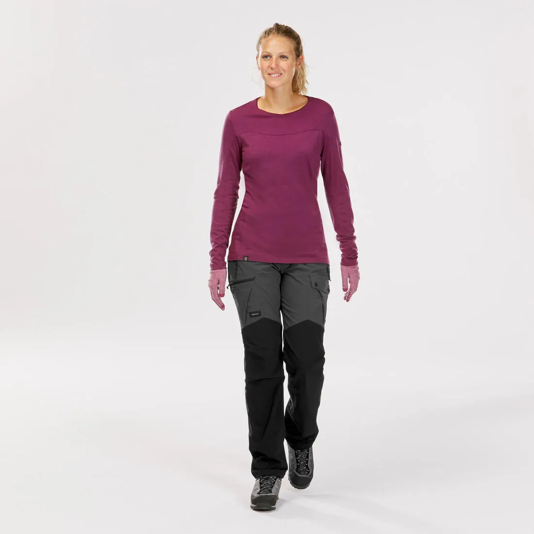 Women’s Mountain Trekking Resistant Trousers - MT 500 v2