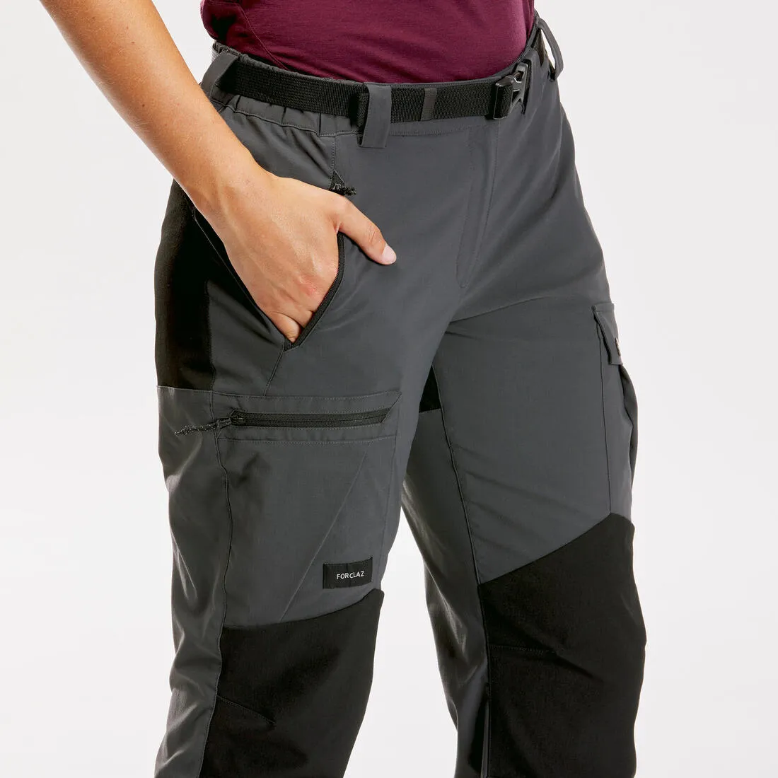 Women’s Mountain Trekking Resistant Trousers - MT 500 v2